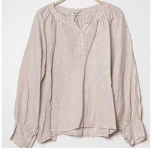Pale & Fade Linen Blouse